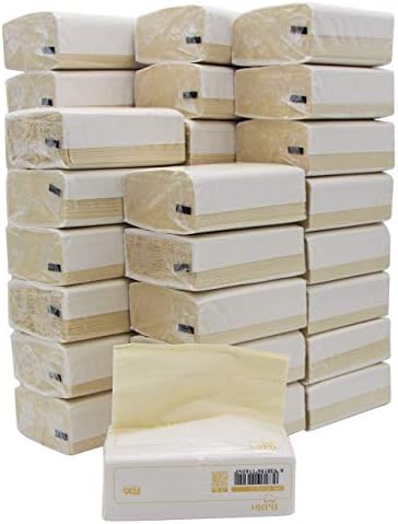 DrDirt Bamboo Facial Tissues Bundle, 63 Packs, 3-Ply, 3 Dispensers