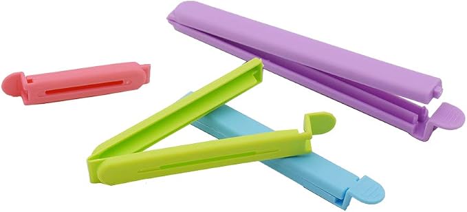 Tmflove 12 PCS Sealing Clips for Food and Snack Bag - Image 2