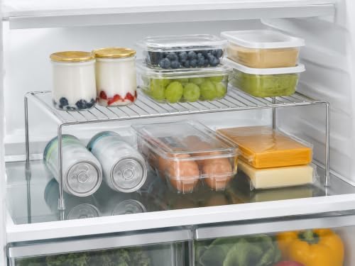 iPEGTOP Set of 6 Large (15.7 x 9.4 Inch) Kitchen Cabinet Organizer Shelf, Wir...