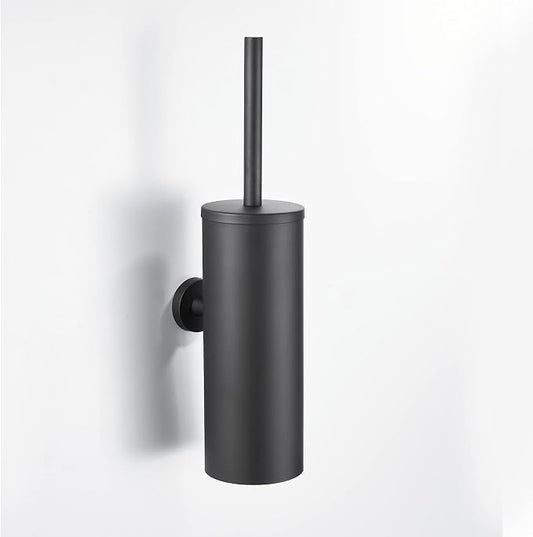 Toilet Brush and Holder Matte Black Toilet Bowl Brush Wall Mounted Toilet Brush - Image 2