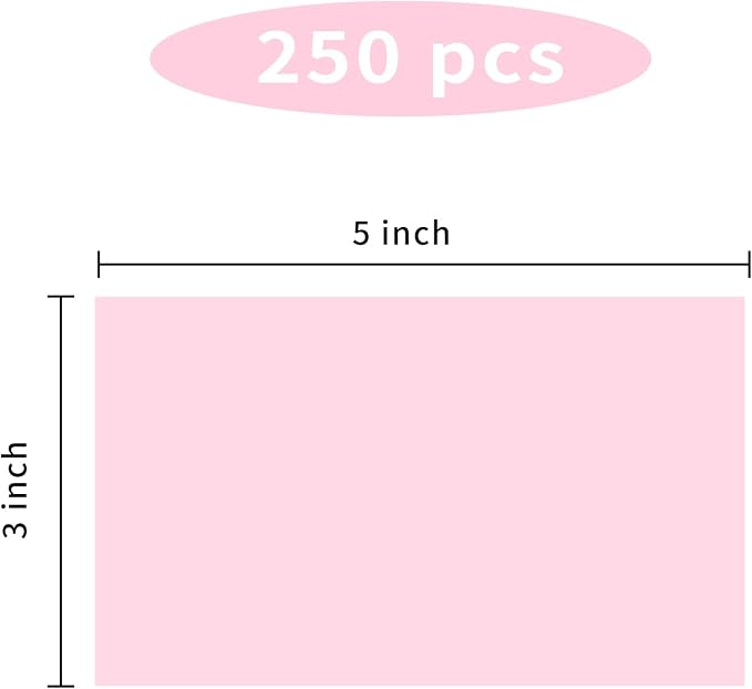 STARLIBOO 3"X5" Rectangle Color Coding Labels, Removable Square Label Inventory - Image 2