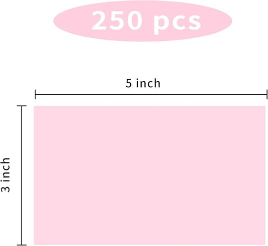STARLIBOO 3"X5" Rectangle Color Coding Labels, Removable Square Label Inventory - Image 2