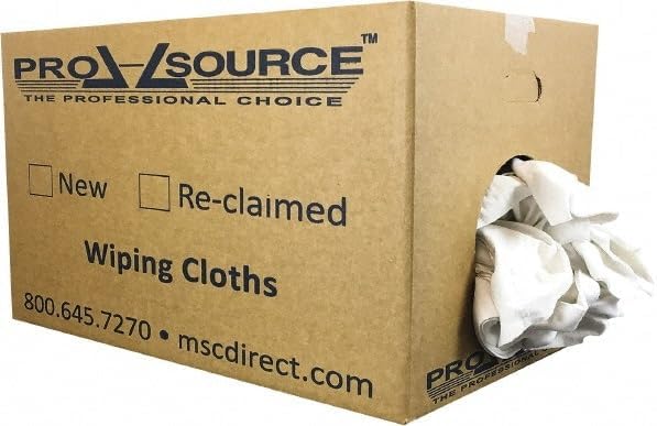 Pro Source Virgin Cotton T-Shirt Rag by PROSOURCE