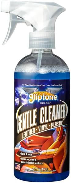 Gliptone Gentle Cleaner, Safe pH Balanced Leather & Vinyl Cleaner, Quick & Easy by GLIPTONEINC