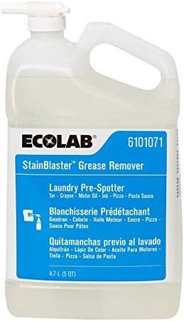 Ecolab StainBlaster Grease Remover Laundry Pre-Spotter- 5 Quarts by ECOLAB