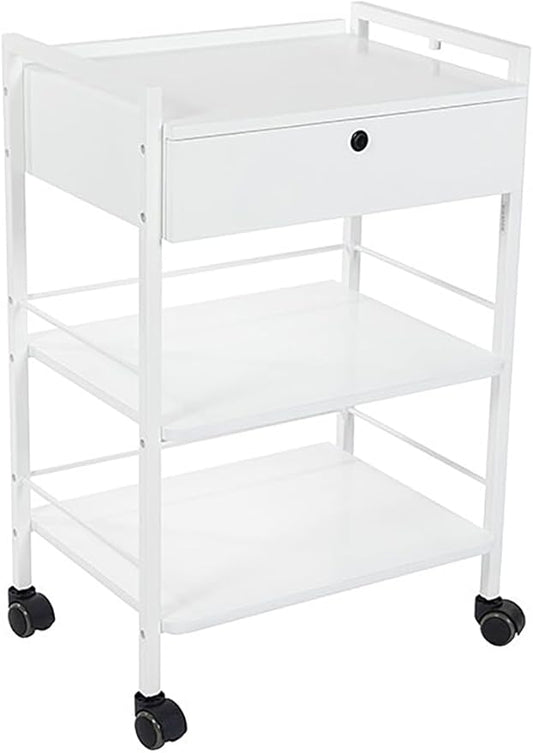 SKINACT Pro Single Drawer Cart Pro Medical Dental Mobile Utility Cabinet & Cart by SkinAct