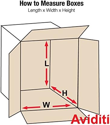 Box USA Shipping Boxes Medium 17 1/4"L x 11 1/4"W x 6"H 25-Pac...