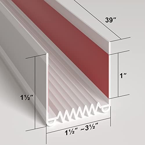 Weather Stripping Door Seal, Strong Adhesive Door Sweep - Image 7