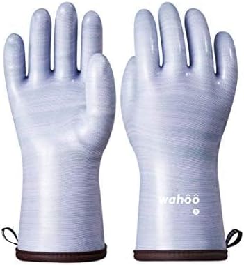Wahoo Liquid Silicone Smoker Oven Gloves, Food-Contact Grade, Heat Resistant - Image 2