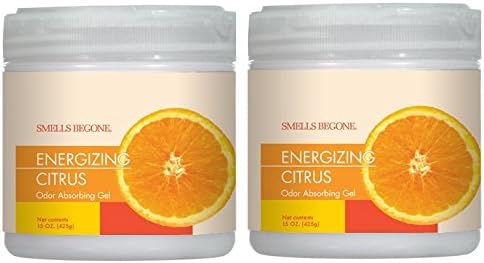 SMELLS BEGONE Air Freshener Odor Absorber Gel - 15 oz by SMELLSBEGONE
