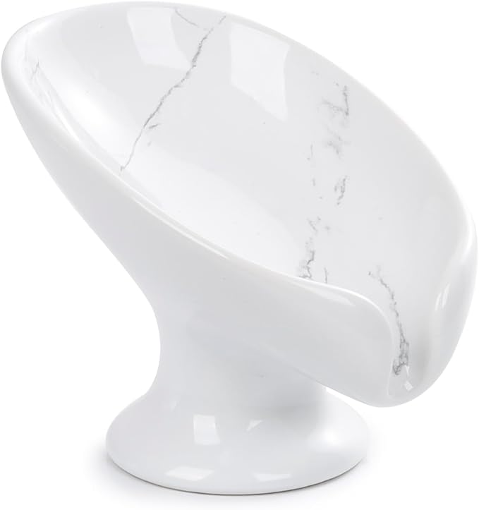 Soap Dish, Self Draining Bar Soap Holder by ANTISSHOME