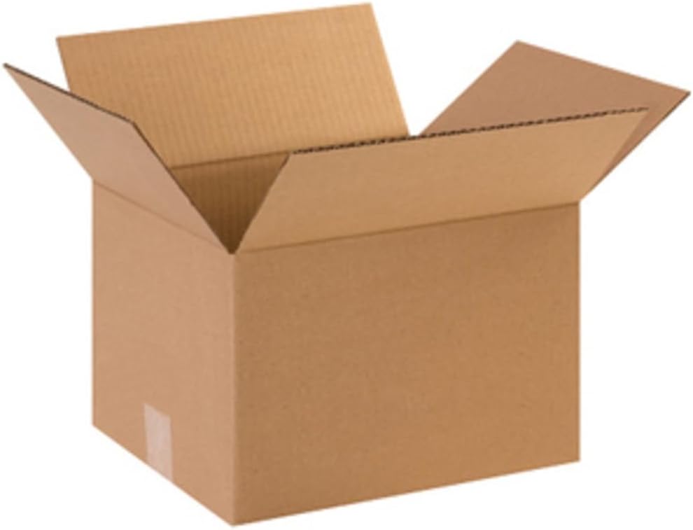 AVIDITI Shipping Boxes Small 12"L x 10"W x 8"H, 25-Pack | Corr...