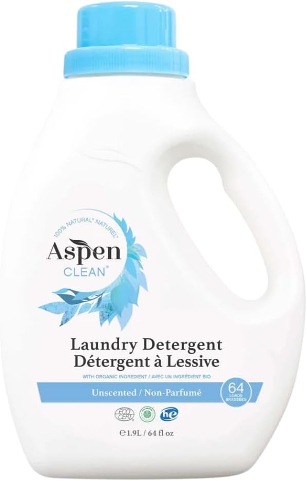AspenClean Natural Laundry Detergent Unscented by AspenClean