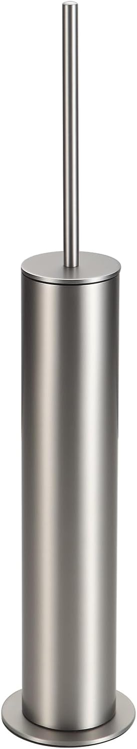BGL Toilet Brush and Holder Set, Heavy Duty 304 Stainless Steel, Round Base and by BGL