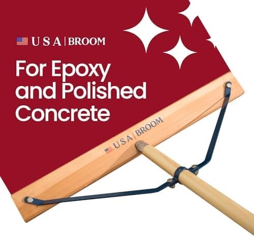 USA Broom 24" Soft Sweep Indoor Push Broom - Image 2