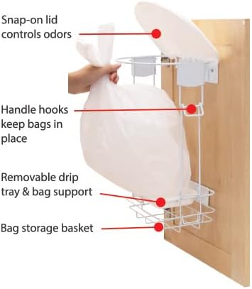82153-3 Gallon Trash Rack System - Image 4
