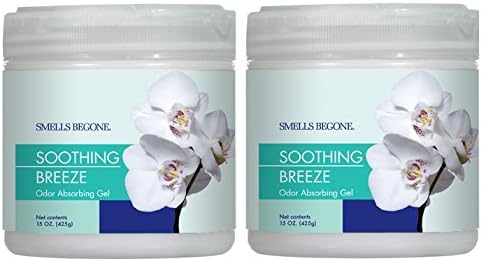 SMELLS BEGONE Air Freshener Odor Absorber Gel - 15 oz by SMELLSBEGONE