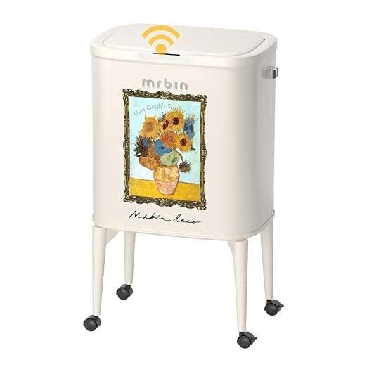 MRBIN Metal Motion Sensor Kitchen Trash Can - Image 7