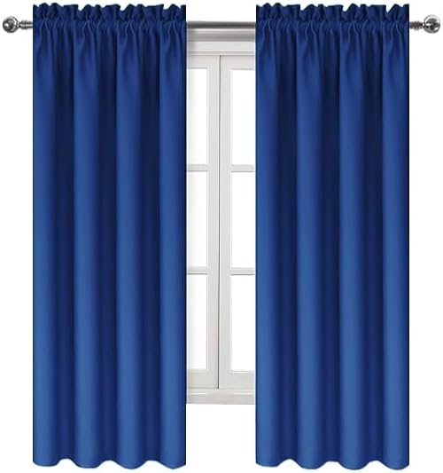 DWCN Blackout Curtains Room Darkening Thermal Insulated Bedroom Curtains Window - Image 9