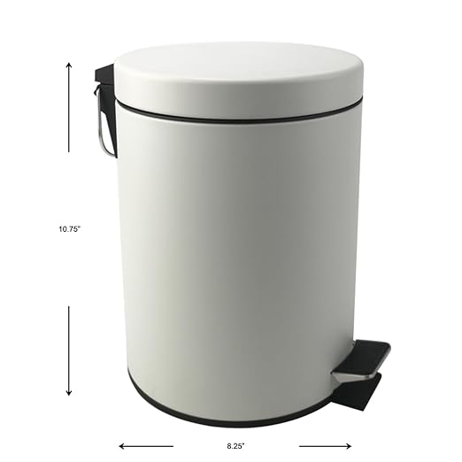 Stainless Steel Small Trash Can - Image 5