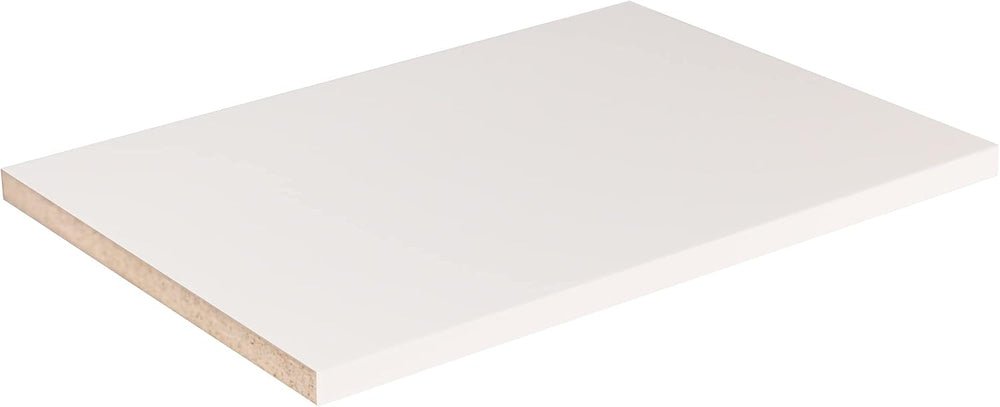 Cabinet Shelf Melamine 3/4In, Custom, Cut to Size. (14In Depth, 31In Length),...