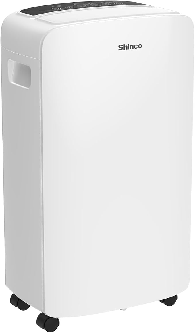 Shinco 40 Pints Dehumidifier for Home and Basements, 2000 Sq.Ft Dehumidifiers by ShincoAirConditionerDehumidifier