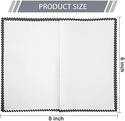 Breling 30 Pcs Silver Jewelry Polishing Cloths 6 x 8 inches Jewelry Cleaning - Image 2