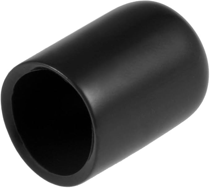 uxcell 20pcs Rubber End Caps 12mm ID Vinyl Round Tube Bolt Cap Cover Thread by uxcell