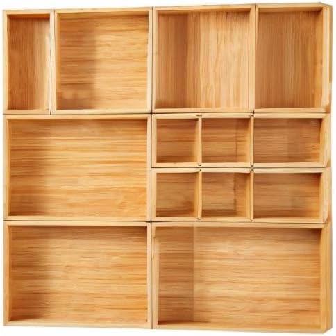 Fabsome Drawer Organizer, Small Wooden Container Tray - Image 10