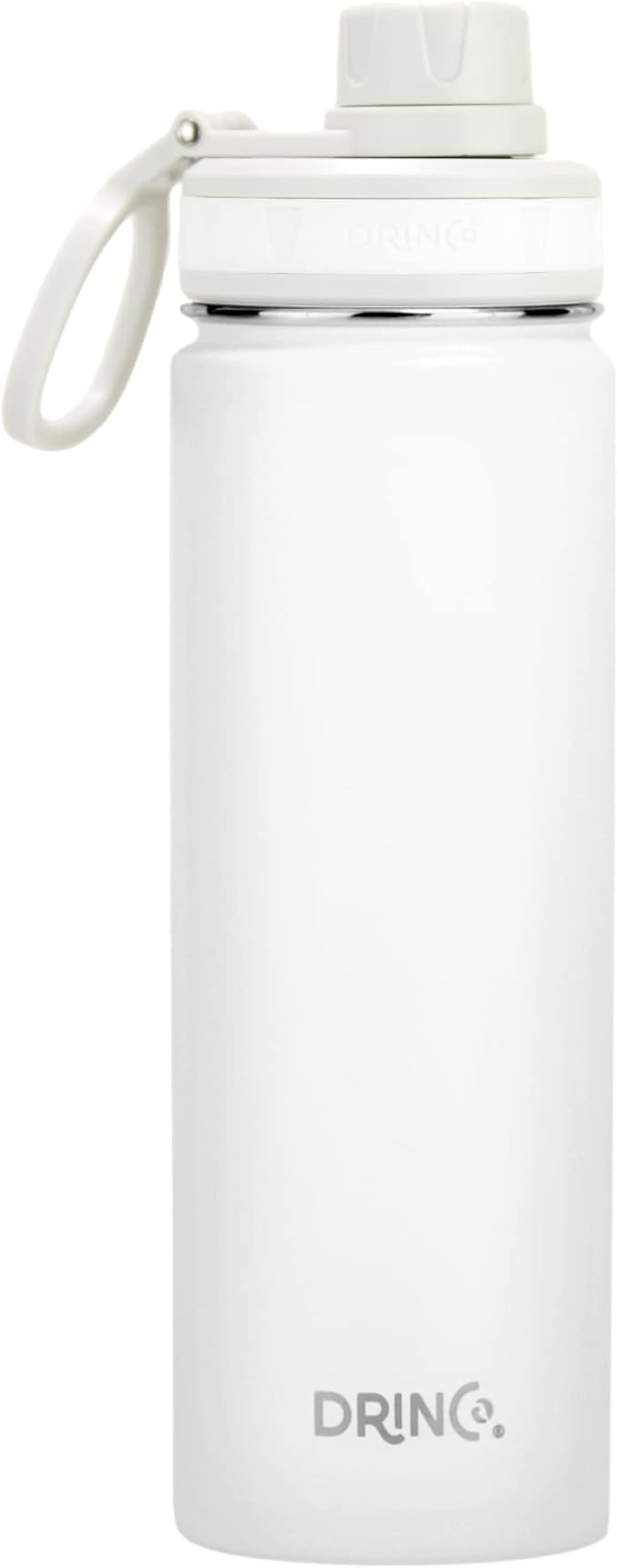 DRINCO Stainless Steel Water Bottle Spout Lid Vacuum Insulated Double Wall - Image 2