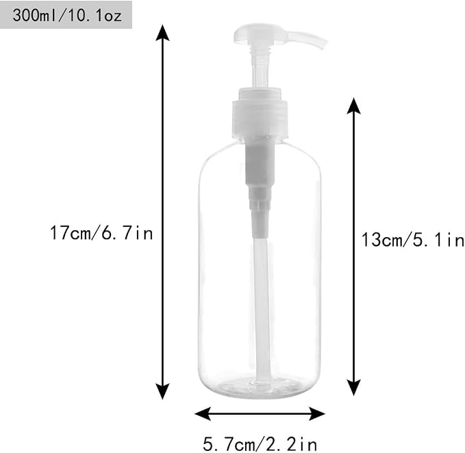Pump Bottle Shampoo Pump Dispenser, Yebeauty Shampoo Bottles - Image 2