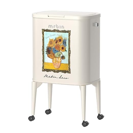 MRBIN Metal Kitchen Trash Can - Image 7