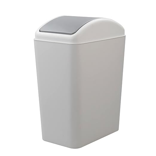 4.5 Gallon Plastic Waste Can, Garbage Can by Parlynies
