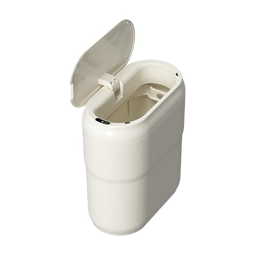 Slim Motion Sensor Trash Can for Bathroom, Automatic Compact Touchless Garbage - Image 8