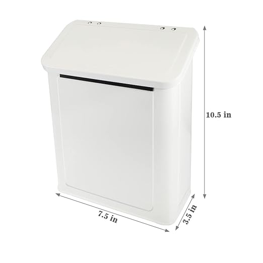 Picowe Magnetic Laundry Storage, Large Metal Lint Holder Bin - Image 2