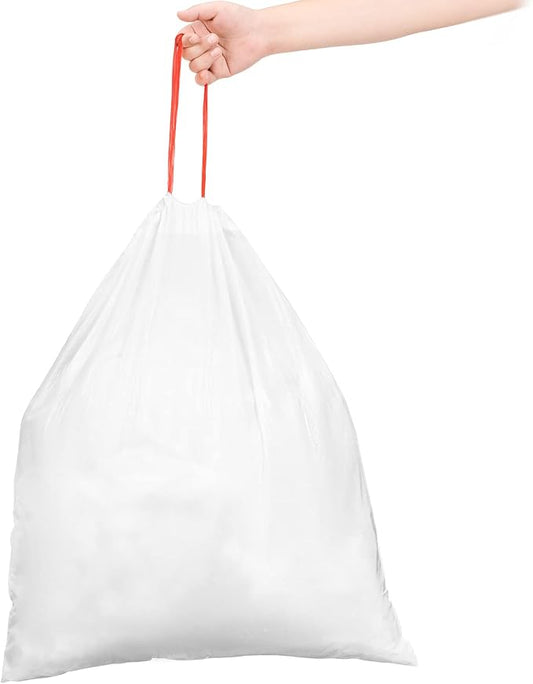 Small Trash Bag 4 Gallon Drawstring Garbage Bags - Image 2