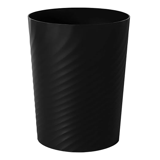 UUJOLY Plastic Small Trash Can Wastebasket, Garbage Container Basket by UUJOLY