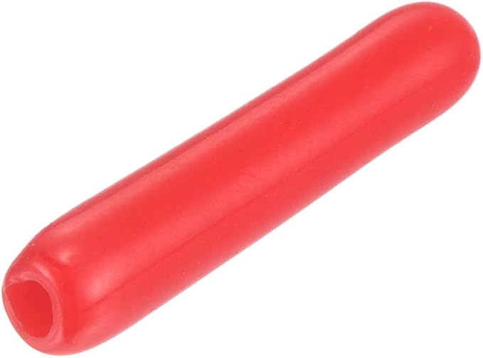 uxcell 20pcs Rubber End Caps 1.3mm ID Vinyl Round Tube Bolt Cap Cover Thread by uxcell