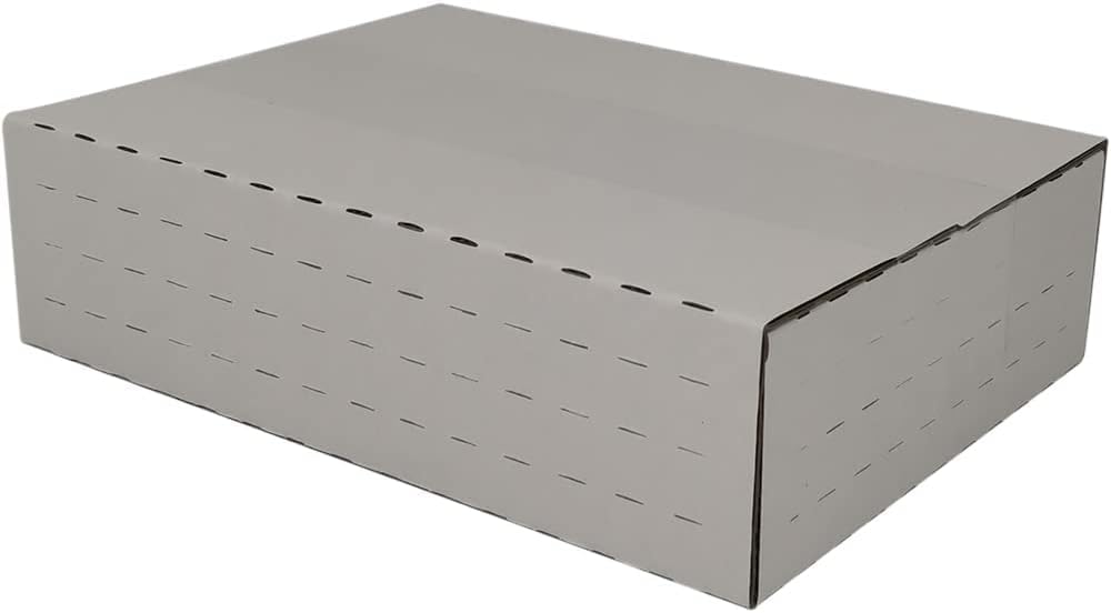 50 Pack Vinyl Record Mailer, 12.5x12.5x2" Deep Adjustable for 1-6 LPs