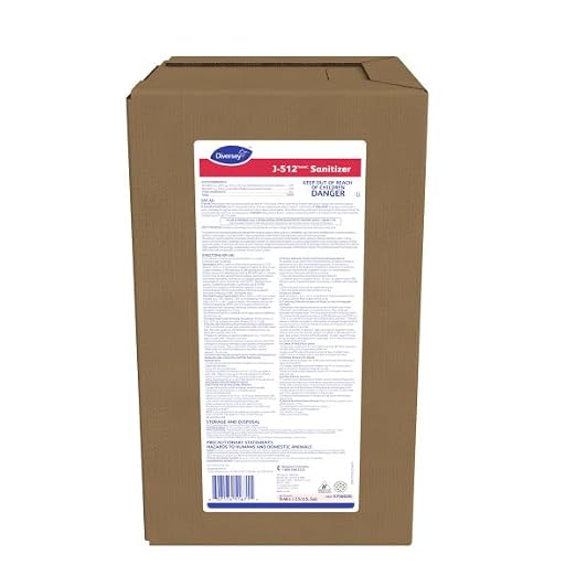 Diversey 5756026 J-512 Sanitizer, No Rinse Food Contact Surface Sanitizer of by Diversey
