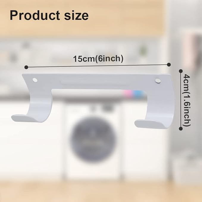Ironing Board Hanger Wall Mount Ironing Board Holder Organizer Wall Rack - Image 3