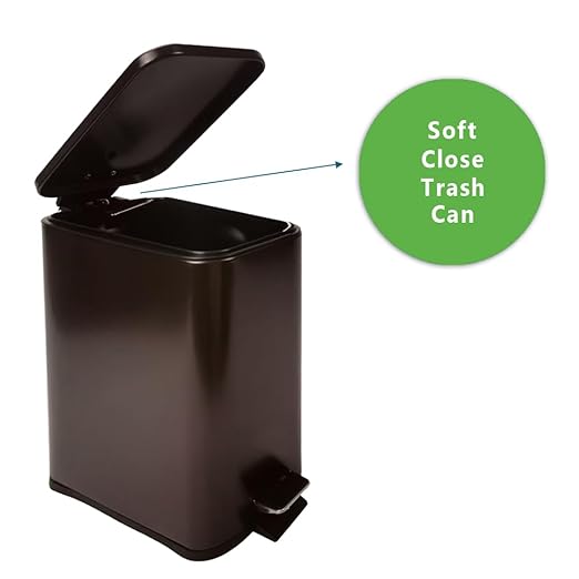 Stainless Steel Small Trash Can - Image 2