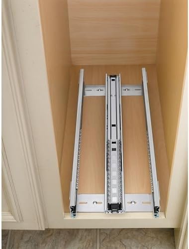 Rev-A-Shelf Pullout Kitchen Cabinet Organizer, Min Cabinet Opening 5.5" W