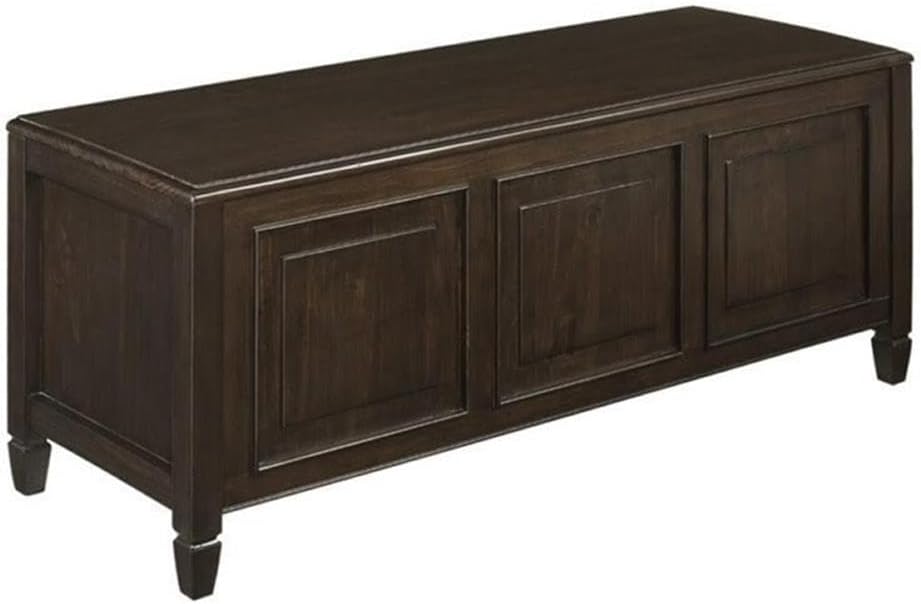 Atlin Designs Solid Wood 51" Wide Entryway Shoe Storage Bench for Living...