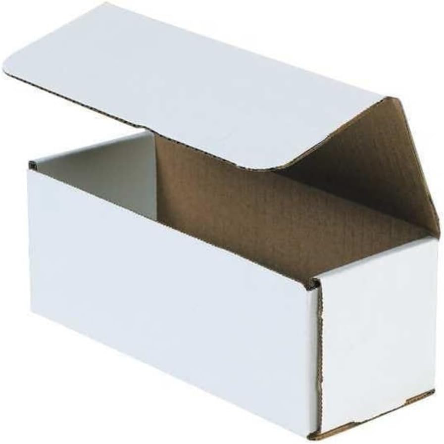BOX USA Mailer Boxes Small 9"L x 3"W x 3"H 50-Pack - Corrugate...