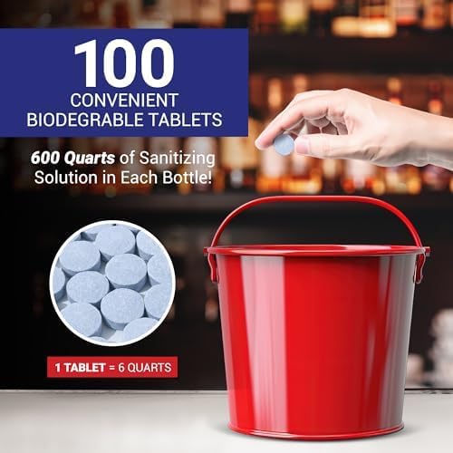 Nu-Foam Sanitizing Tablets for Bar Glassware – Superior Rinse Aid - Image 4