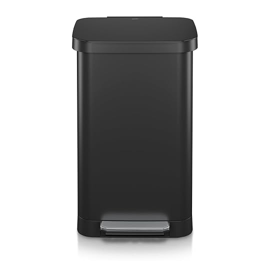 Glad Stainless Steel Step Trash Can, Series 2 by GladTrashFoodStorage