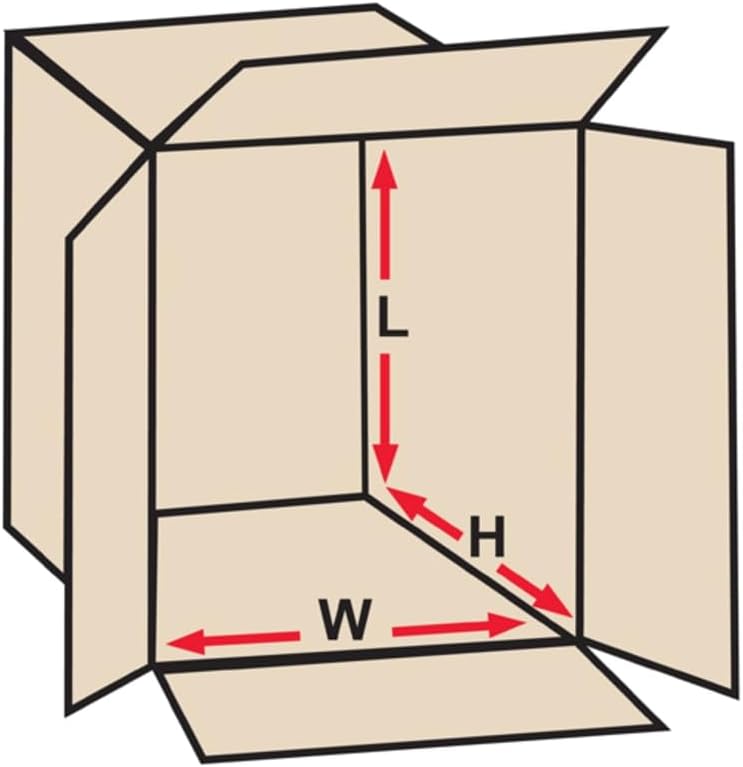 AVIDITI Shipping Boxes Small 12"L x 10"W x 8"H, 25-Pack | Corr...