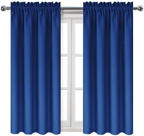 DWCN Blackout Curtains Room Darkening Thermal Insulated Bedroom Curtains Window - Image 9
