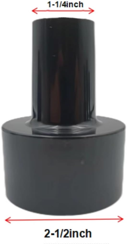 Plastic Hose Connector Reducer Attachments Fits Vacuum Cleaner， 1-3/8" to 1-1/4" - Image 6